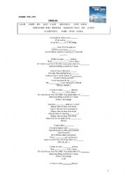 English Worksheet: worksheet