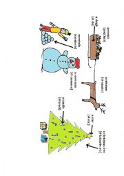 English Worksheet: christmas vocabulary