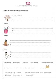 English Worksheet: worksheet present simple 