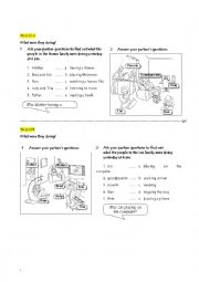 English Worksheet: Describing situations