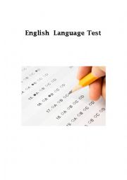 Test in English