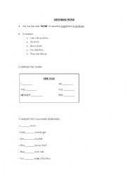 English Worksheet: Describing people