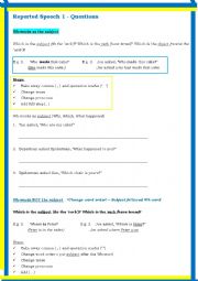 Reported (Indirect) Speech _Reporting Questions
