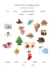 Christmas Vocabulary