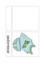 English Worksheet: the clothes