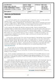 English Worksheet: Mid term test n1