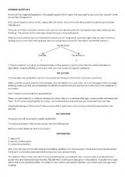 English Worksheet: TOEFL SPEAKING GUIDELINE AND TIPS FOR QUESTION 4