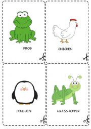 English Worksheet: Animals