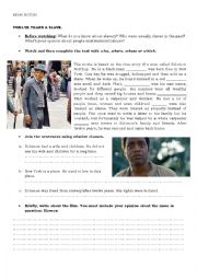 English Worksheet: Movie Section to work with Relative Clauses