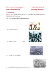 English Worksheet: Listening and speaking about slavery