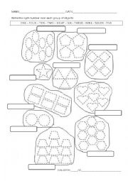 English Worksheet: NumbersTest