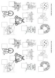 English Worksheet: Christmas 