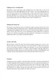 English Worksheet: Giving advice-difficult situations