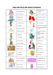 English Worksheet: Reading