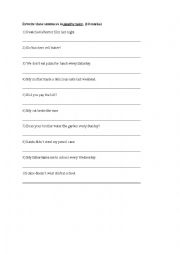 English Worksheet: Passive Voice (Present Simple and Past Simple)