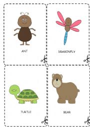 English Worksheet: Animals