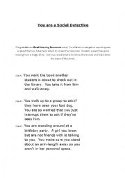 English Worksheet: Unthinkable Think Sheet