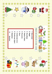 *** Christmas vocab***