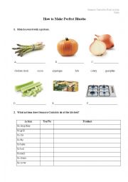 English Worksheet: How to Make Perfect Risotto