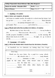 Test N1 for the 7th form (2)