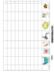 English Worksheet: Scattegories