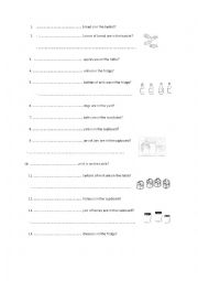 English Worksheet: Much - Many