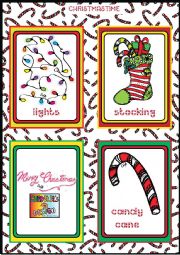 Christmas FLASHCARDS 5 - 5