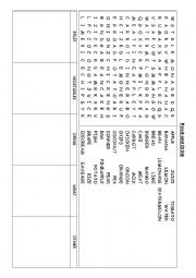 Food and drink worksheet Cambridge Starters