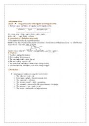 English Worksheet: The Passive Voice 