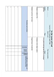 a holistic interdisciplinary lesson plan template           