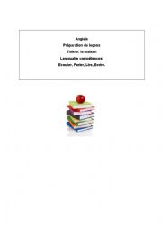 English Worksheet: rooms of hous