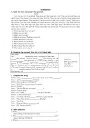 worksheet