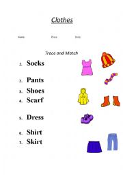 Clothes trace and match