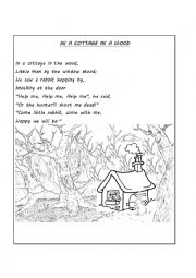 English Worksheet: Rhymes