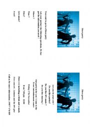 English Worksheet: Disco party