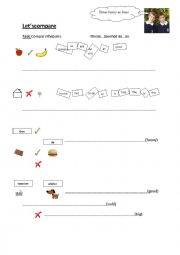 English Worksheet: As..as comparison of adjectives 