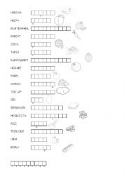 Simple puzzle about food