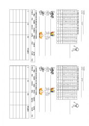 English Worksheet: Singular Plural