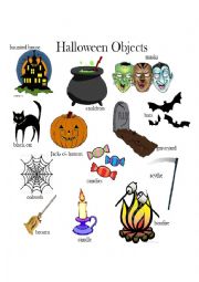 Halloween objects