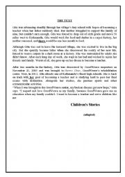 English Worksheet: full-term testn 1