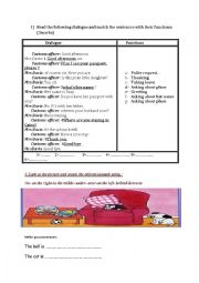 English Worksheet: 7th form module 3 review activities 