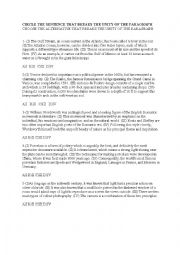 English Worksheet: irregular verbs