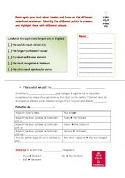 English Worksheet: Superlatif