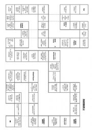 English Worksheet: SPEAKING BOARD GAME