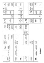 English Worksheet: SPEAKING BOARD GAME NUMBER 3