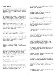 English Worksheet: Quotes