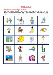 VERBS 4 (from r to s)