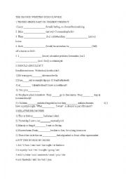 English Worksheet: grammar