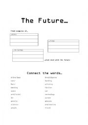 English Worksheet: The Future - Predictions - 2050 - Activities
