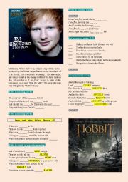 ED SHEERAN I SEE FIRE  (From 